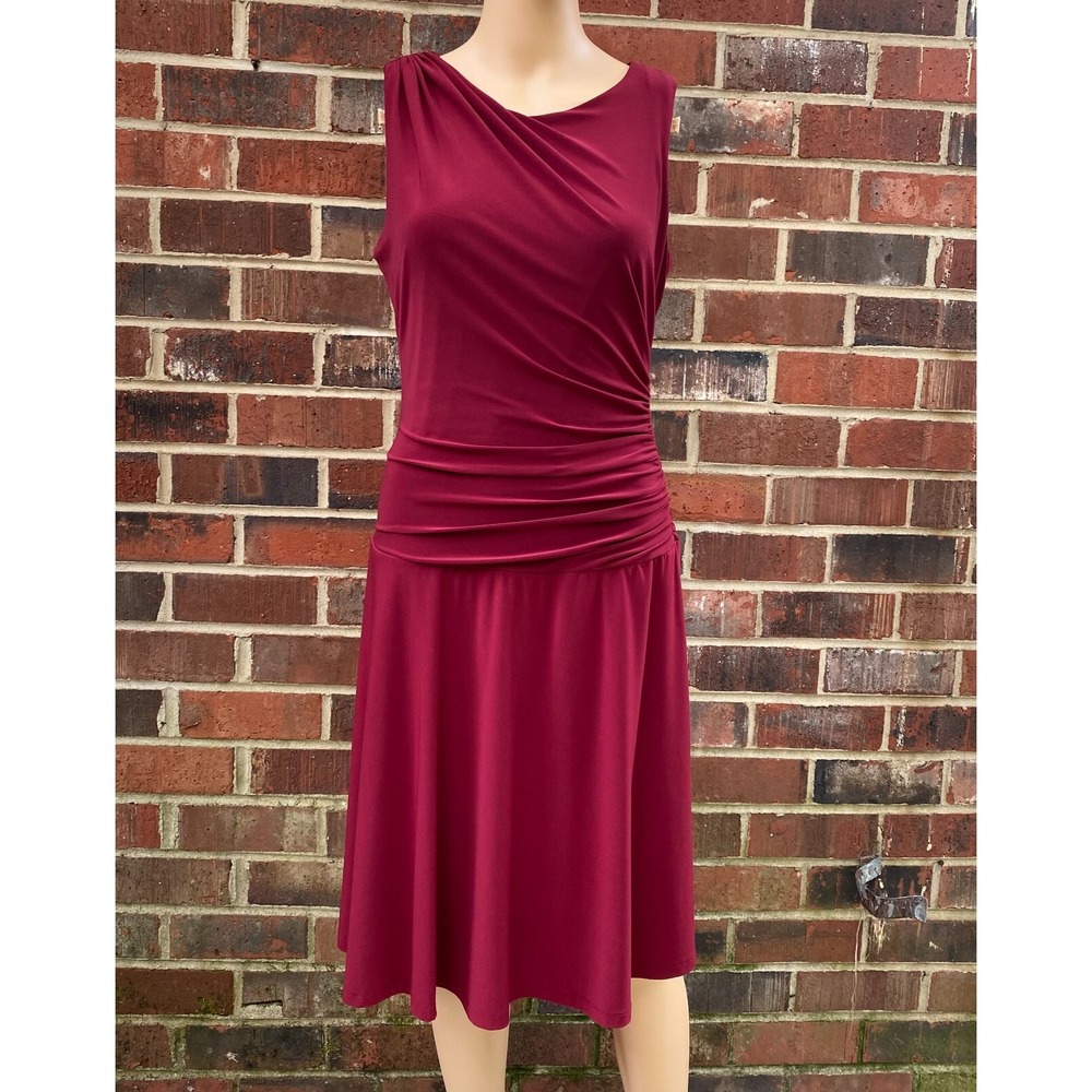 Lauren Ralph Lauren Sexy Sleeveless Bodycon Summer Dress Size 6,Stretch,Lined - Picture 1 of 16